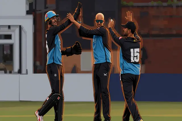 Cartwright, Mayes light the blaze as Hampshire edge high